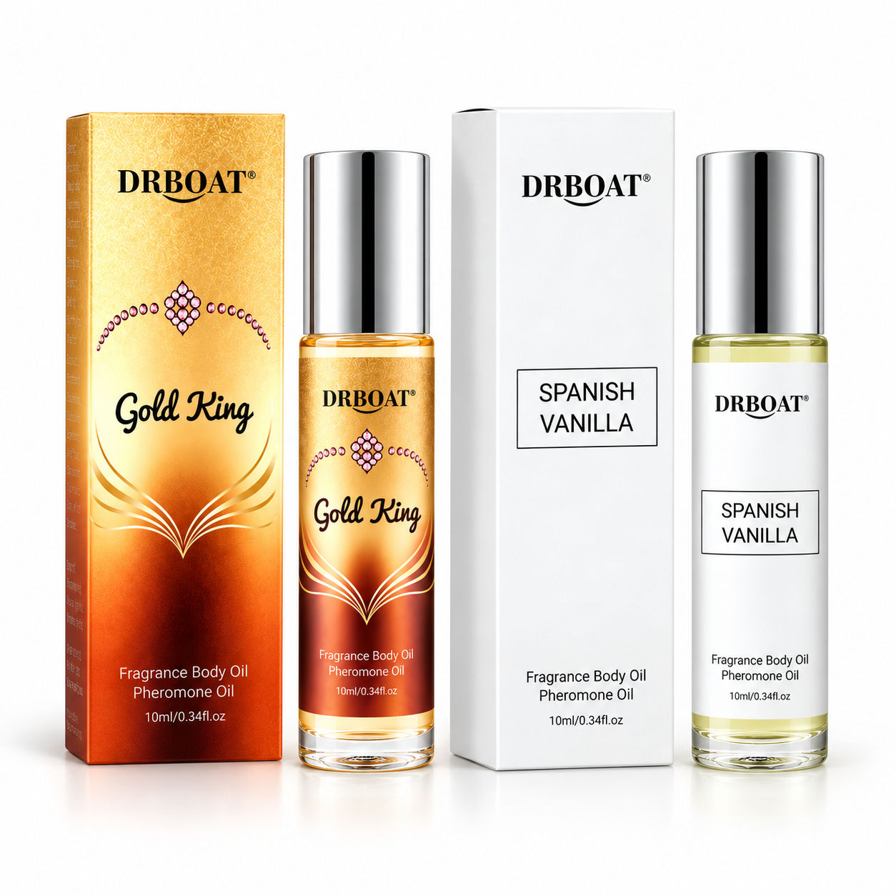 Perfume Alcohol Fragrance - Kit de parfum en roll-on Duo